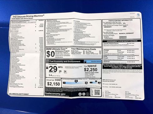 New 2026 BMW 330i xDrive 330i xDrive w/ M Sport Package image 22