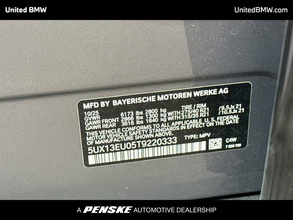 Certified 2026 BMW X5 sDrive40i RWD image 22