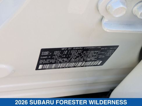 Certified 2026 Subaru Forester Wilderness image 31