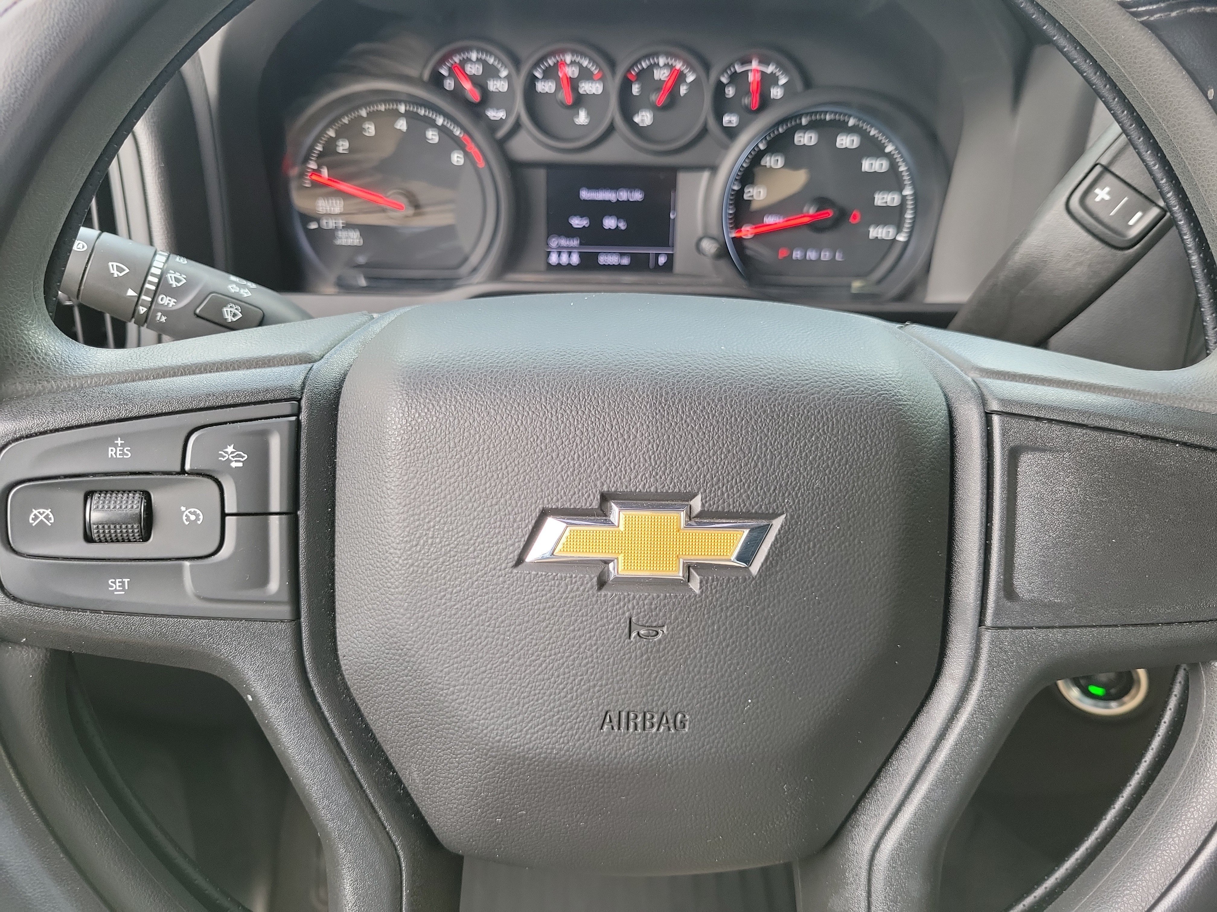 Used 2025 Chevrolet Silverado 1500 Custom w/ Turbomax Blackout Package RWD image 23