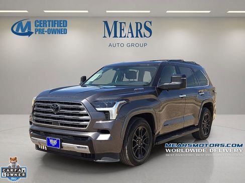 Used 2023 Toyota Sequoia Limited w/ Tow Technology Package AWD/4WD image 1
