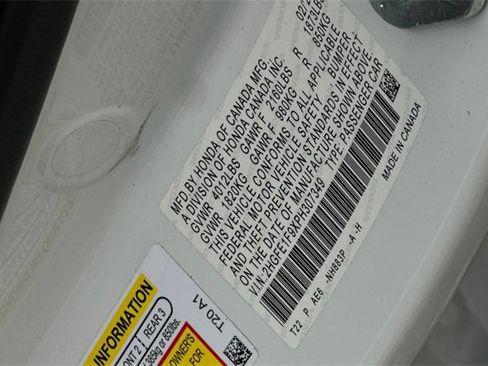 Certified 2023 Honda Civic Touring image 36