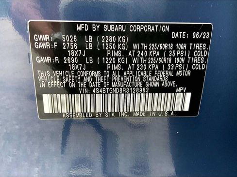 Certified 2024 Subaru Outback Limited XT AWD/4WD image 34