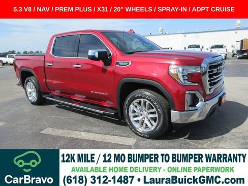 Certified 2020 GMC Sierra 1500 SLT w/ SLT Premium Plus Package AWD/4WD image 1