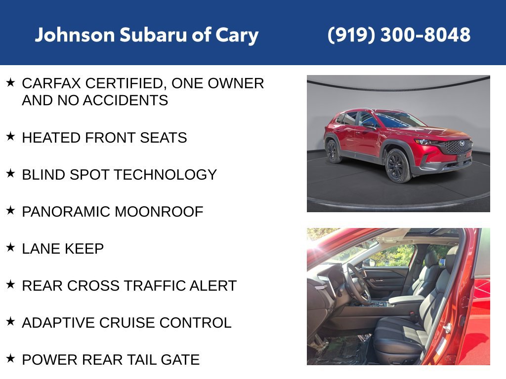 Used 2024 MAZDA CX-50 AWD 2.5 S w/ Cargo Package image 6