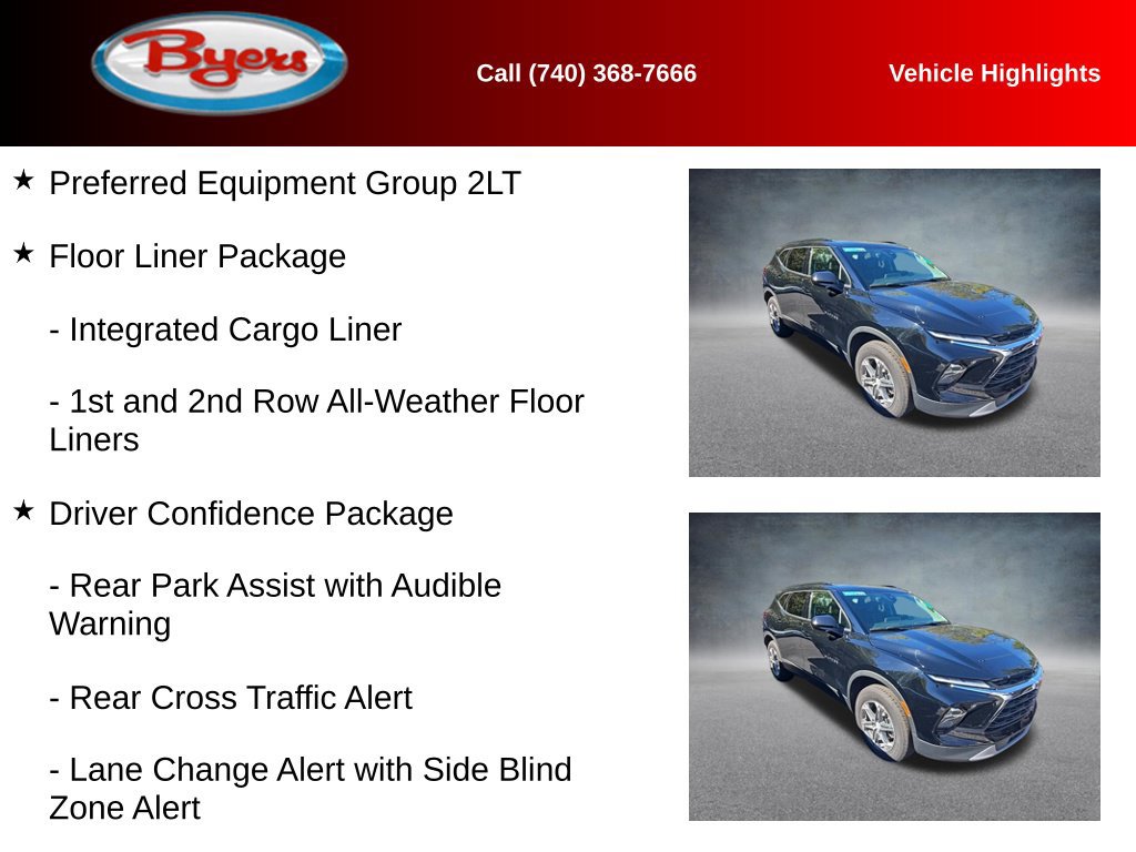 Used 2025 Chevrolet Blazer LT w/ Convenience Package FWD image 11