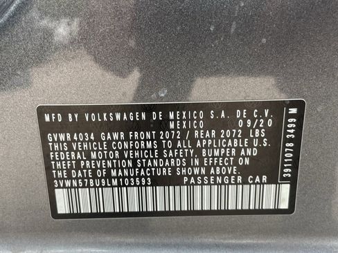 Used 2020 Volkswagen Jetta S image 27