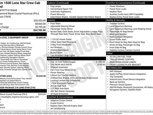 New 2026 RAM 1500 Lone Star AWD/4WD image 24