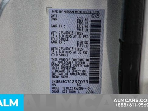 Used 2025 Nissan Pathfinder SV image 67