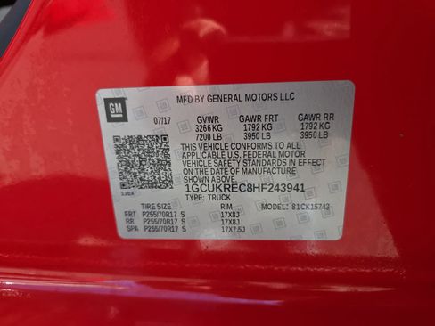Used 2017 Chevrolet Silverado 1500 LT w/ All Star Edition AWD/4WD image 29