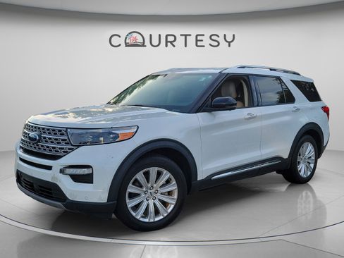 Used 2021 Ford Explorer Limited w/ Hybrid Equipment Group 310A RWD image 1