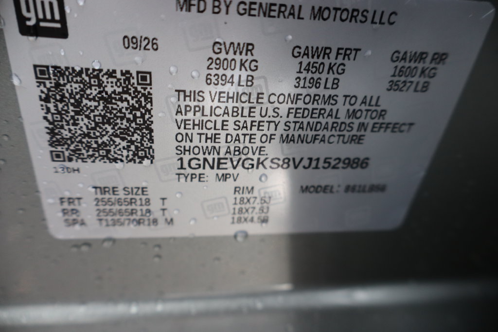 New 2027 Chevrolet Traverse LT w/ Driver Confidence Package AWD/4WD image 34