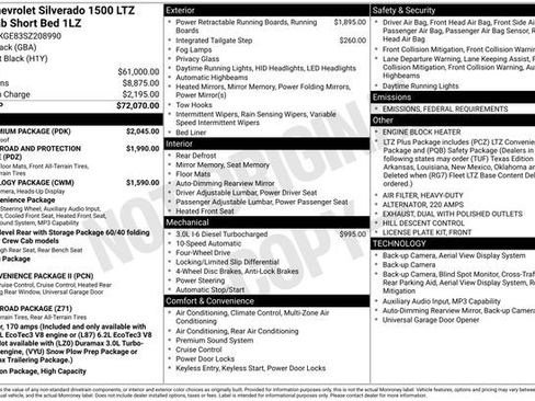 New 2025 Chevrolet Silverado 1500 LTZ w/ LTZ Premium Package image 4