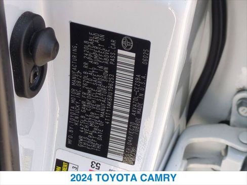 Used 2024 Toyota Camry SE w/ Convenience Package FWD image 26