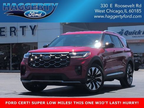 Certified 2026 Ford Explorer Platinum w/ LUX Leather Package AWD/4WD image 1