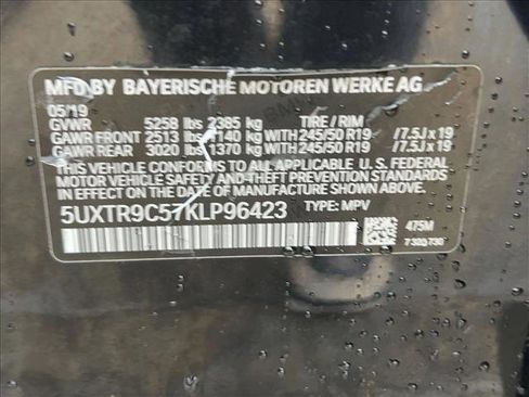 Used 2019 BMW X3 xDrive30i w/ Convenience Package image 27