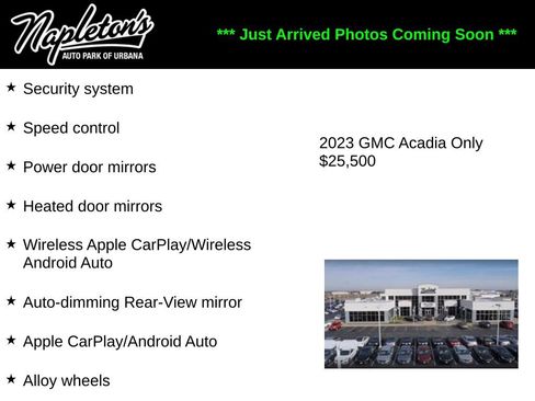 Used 2023 GMC Acadia SLT FWD image 3