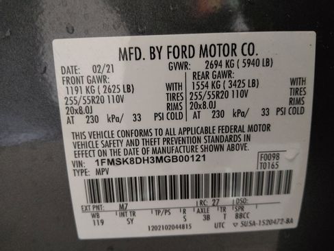 Used 2021 Ford Explorer XLT w/ Equipment Group 202A image 33