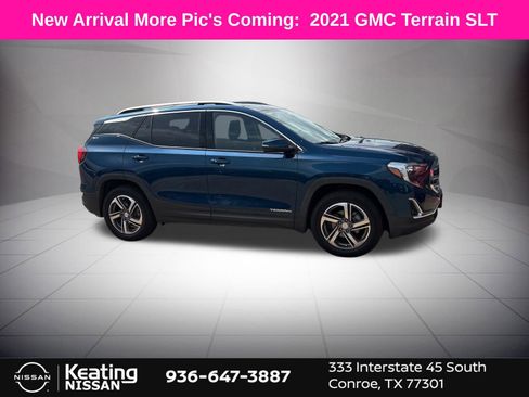 Used 2021 GMC Terrain SLT w/ Infotainment Package II AWD/4WD image 1
