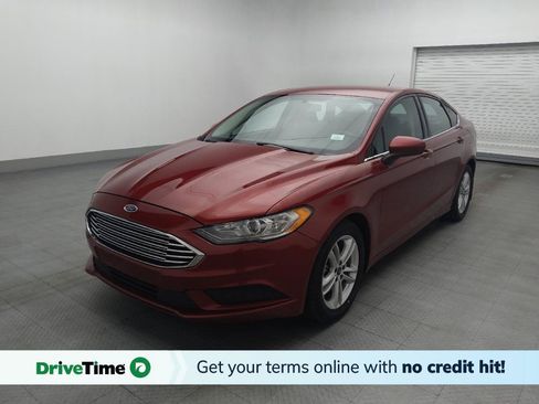 Used 2018 Ford Fusion SE w/ Fusion SE Technology Package FWD image 1