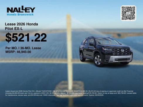 New 2026 Honda Pilot EX-L image 3