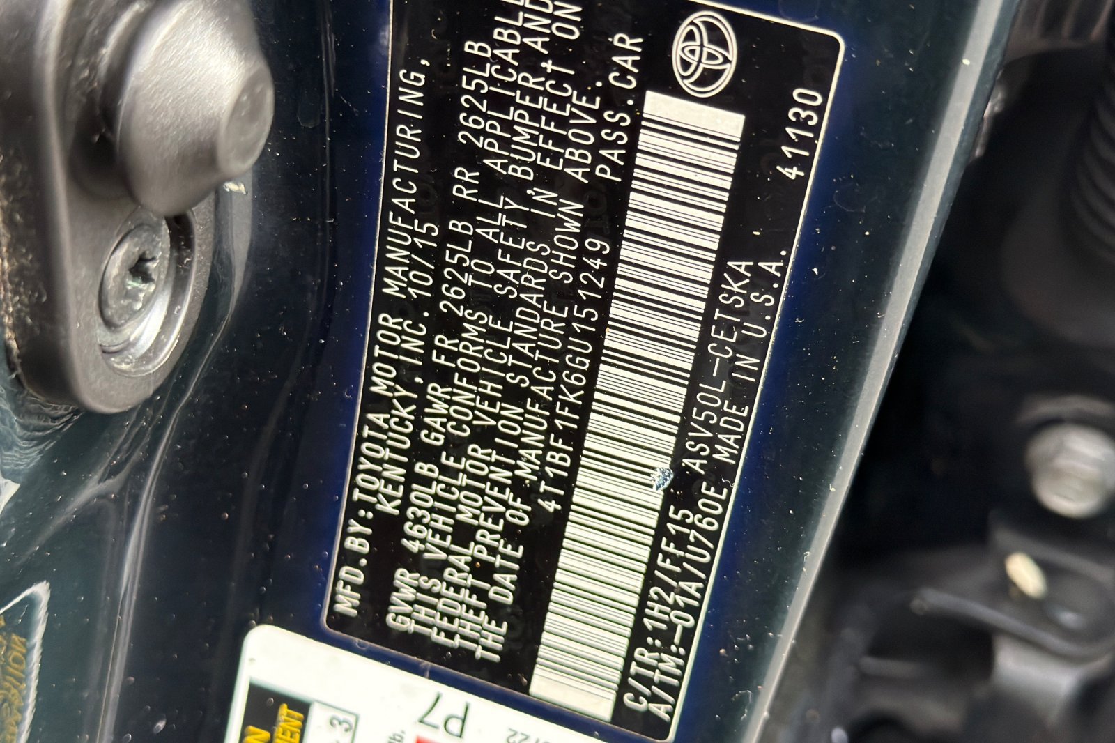 Used 2016 Toyota Camry SE FWD image 42