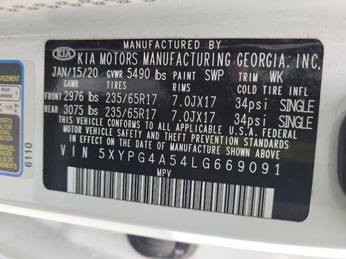 Used 2020 Kia Sorento FWD V6 image 33