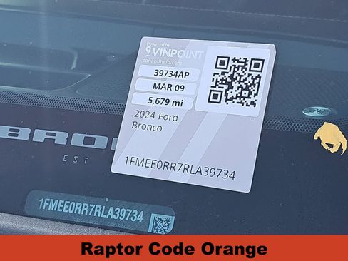 Used 2024 Ford Bronco Raptor AWD/4WD image 25