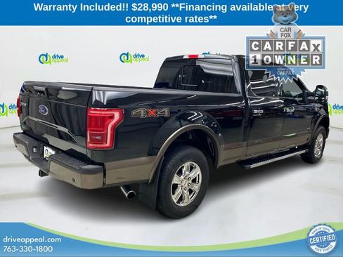 Used 2016 Ford F150 Lariat w/ Equipment Group 502A Luxury AWD/4WD image 5