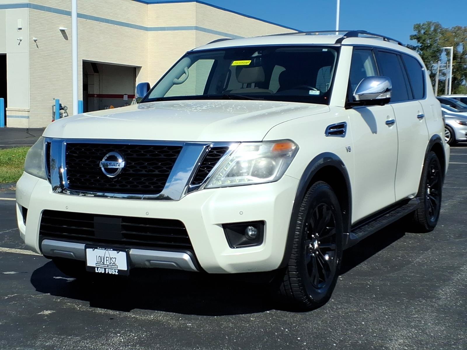 Used 2018 Nissan Armada Platinum w/ Captain Seat Package AWD/4WD image 2