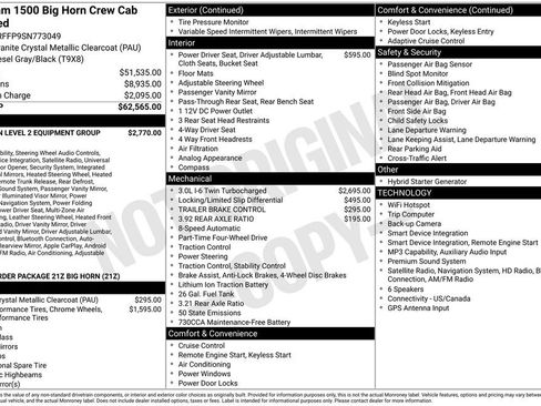 Used 2025 RAM 1500 Big Horn AWD/4WD image 6
