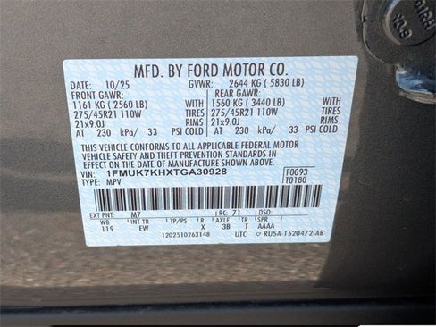 New 2026 Ford Explorer ST-Line w/ ST-Line Street Pack image 61