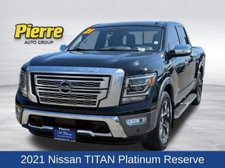 Used 2021 Nissan Titan Platinum Reserve w/ Moonroof Package RWD 360° Tour