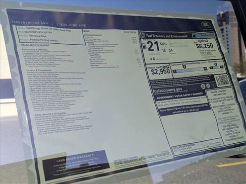 New 2026 Land Rover Range Rover Long Wheelbase SE image 20