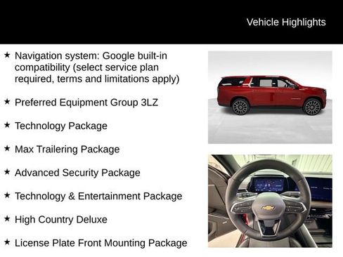 Certified 2025 Chevrolet Suburban High Country image 16