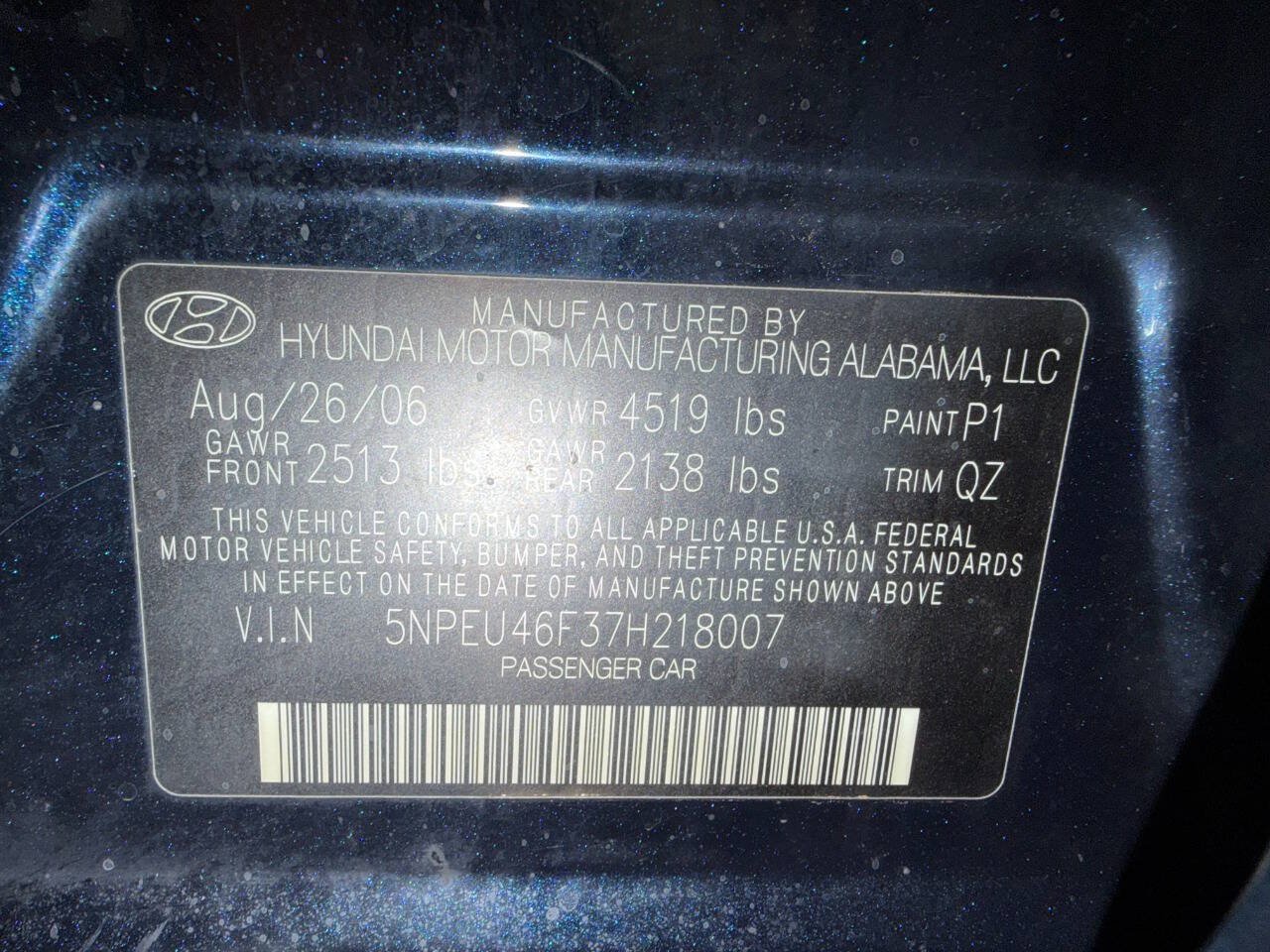 Used 2007 Hyundai Sonata SE FWD image 29
