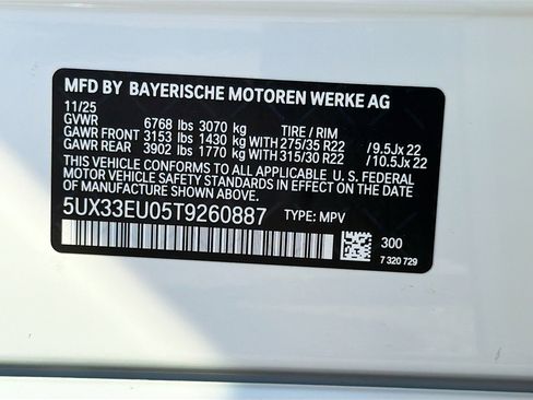 New 2026 BMW X5 M60i w/ Executive Package image 43