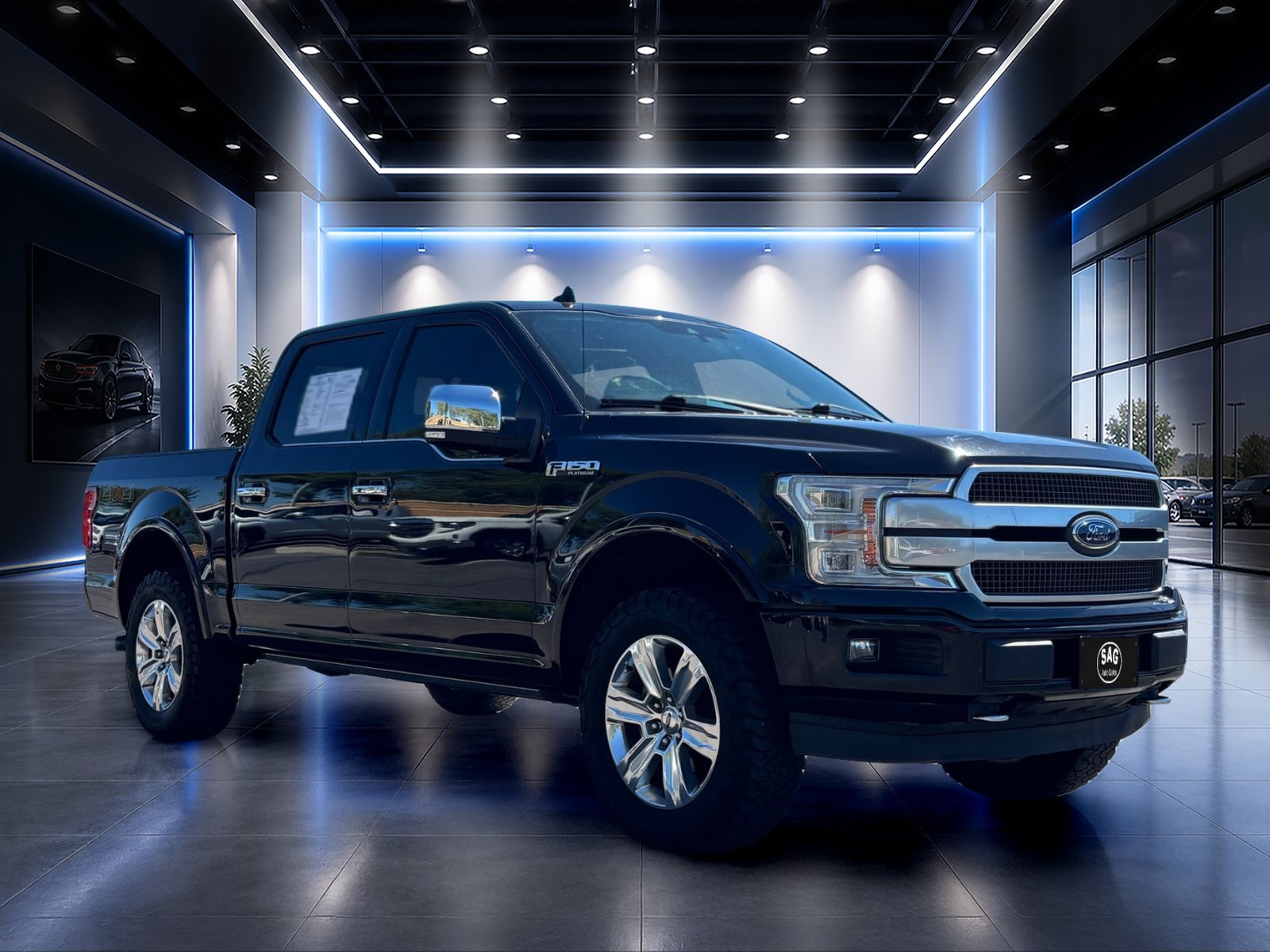 Used 2019 Ford F150 Platinum AWD/4WD image 2