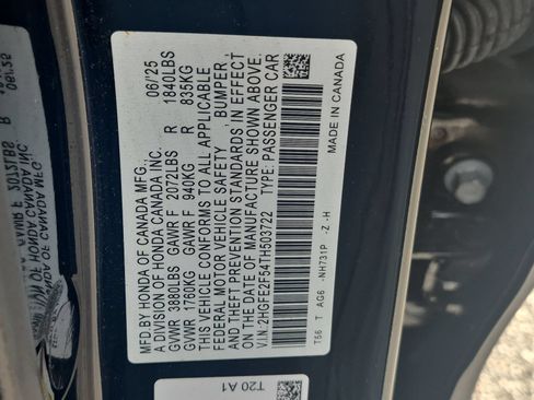 Used 2026 Honda Civic Sport image 23