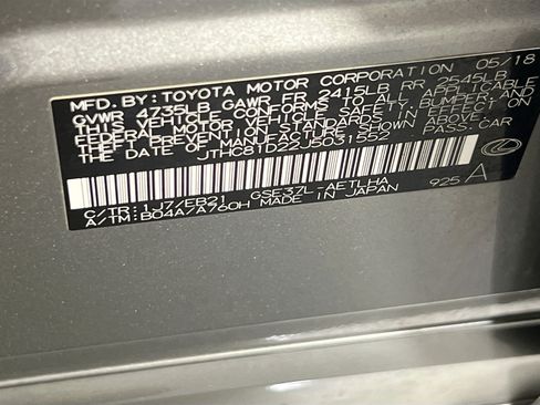 Used 2018 Lexus IS 300 AWD w/ Comfort Package image 31
