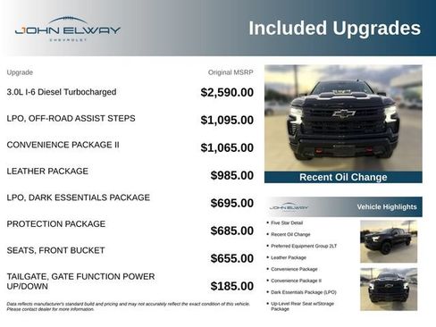 Used 2025 Chevrolet Silverado 1500 LT Trail Boss w/ Convenience Package II AWD/4WD image 7
