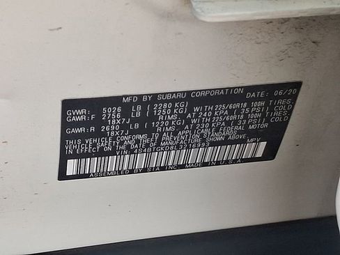 Used 2020 Subaru Outback Onyx Edition XT image 27