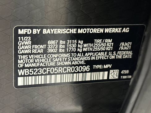 Certified 2024 BMW iX xDrive50 w/ Premium Package image 19