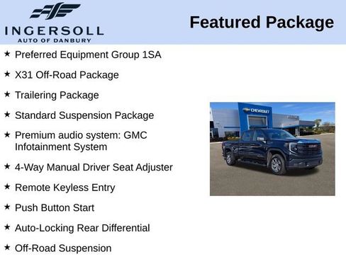 Used 2023 GMC Sierra 1500 Pro w/ X31 Off-Road Package image 8