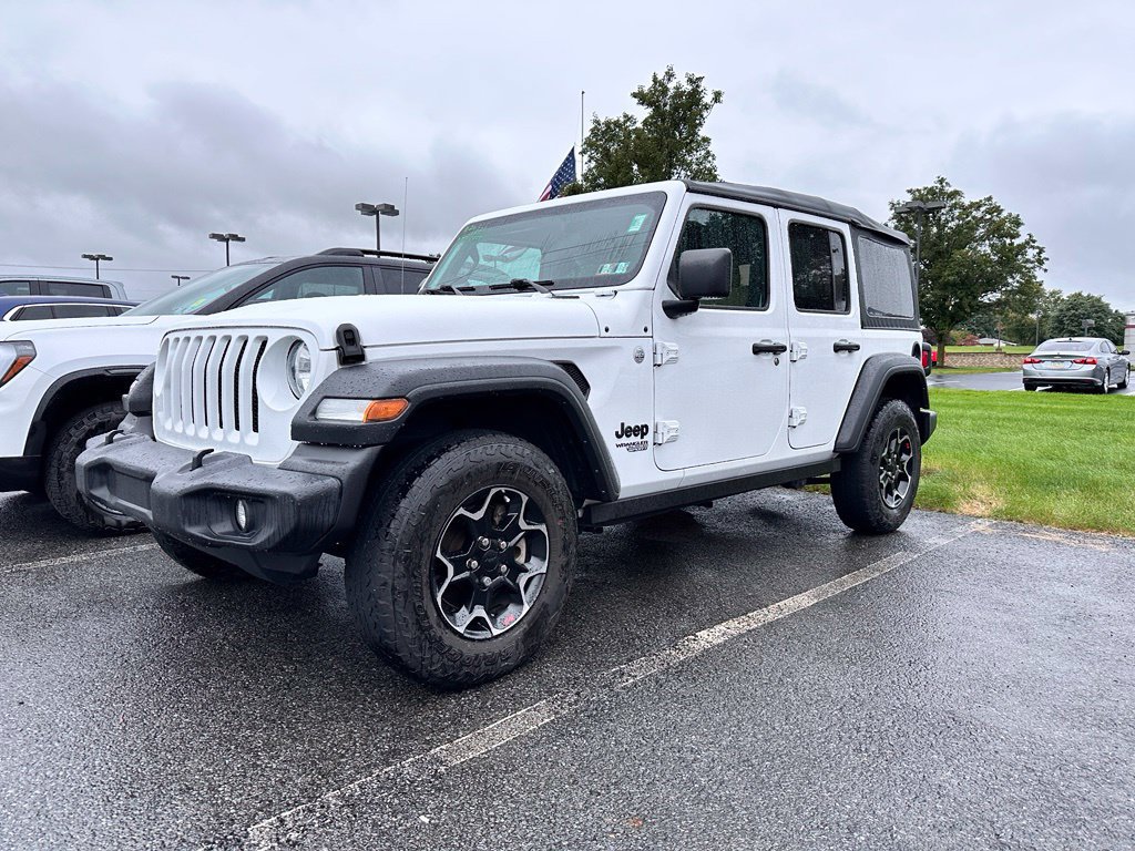 Used 2021 Jeep Wrangler Unlimited Sport AWD/4WD image 2
