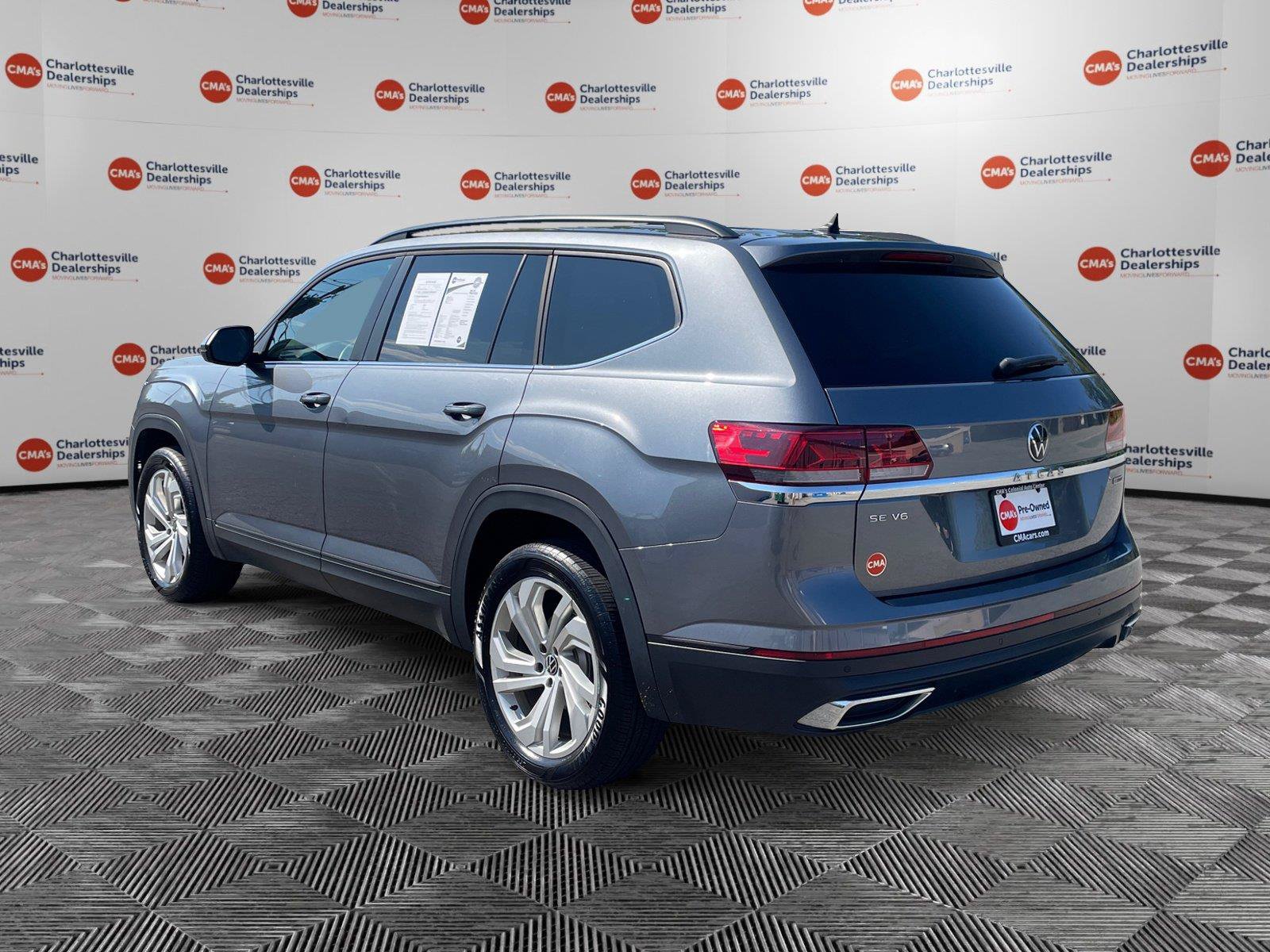Used 2021 Volkswagen Atlas SE AWD/4WD image 3