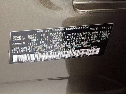 Certified 2025 Subaru Ascent Premium AWD/4WD image 29