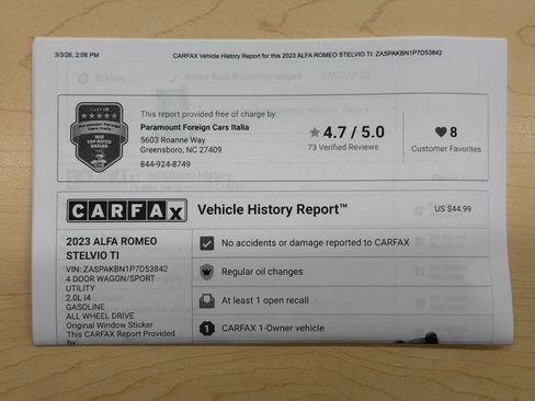 Used 2023 Alfa Romeo Stelvio Veloce image 37