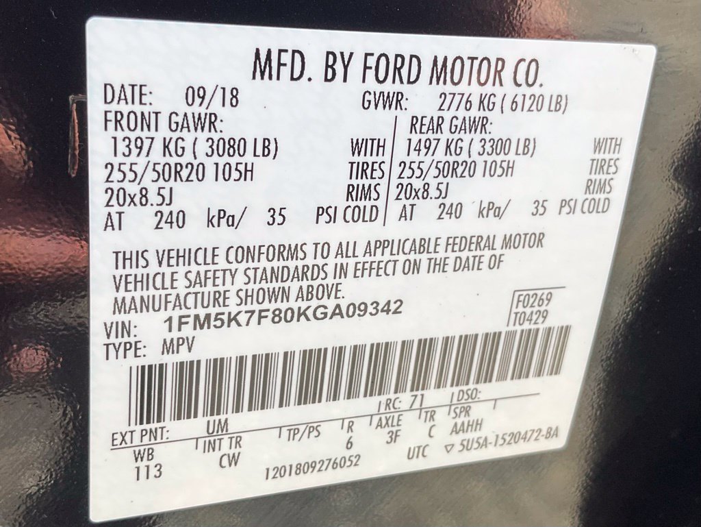 Used 2019 Ford Explorer Limited w/ Class III Trailer Tow Package FWD image 47