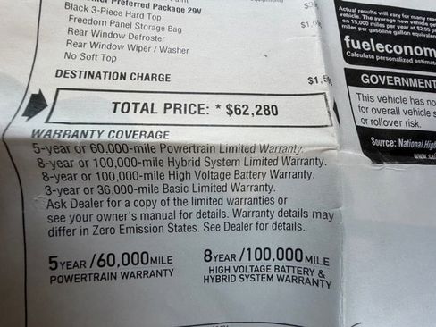 Used 2023 Jeep Wrangler Unlimited Rubicon 4xe AWD/4WD image 24